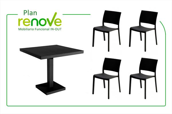 muebles hosteleria sillas y mesas COLECCION MAX FIONA